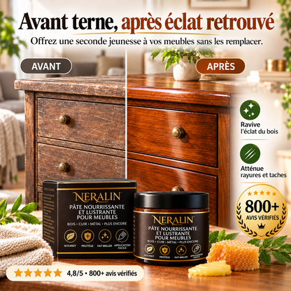 Neralin – Baume nourrissant et rénovateur pour meubles