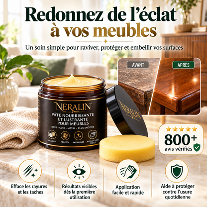 Neralin – Baume nourrissant et rénovateur pour meubles