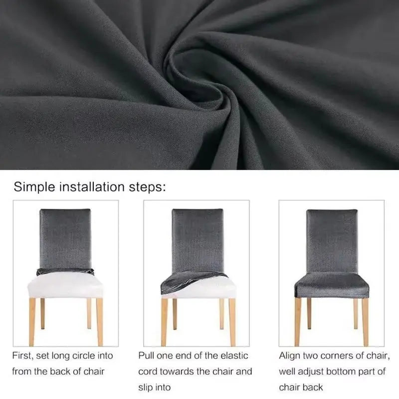 Neralin - Elastic velvet chair covers